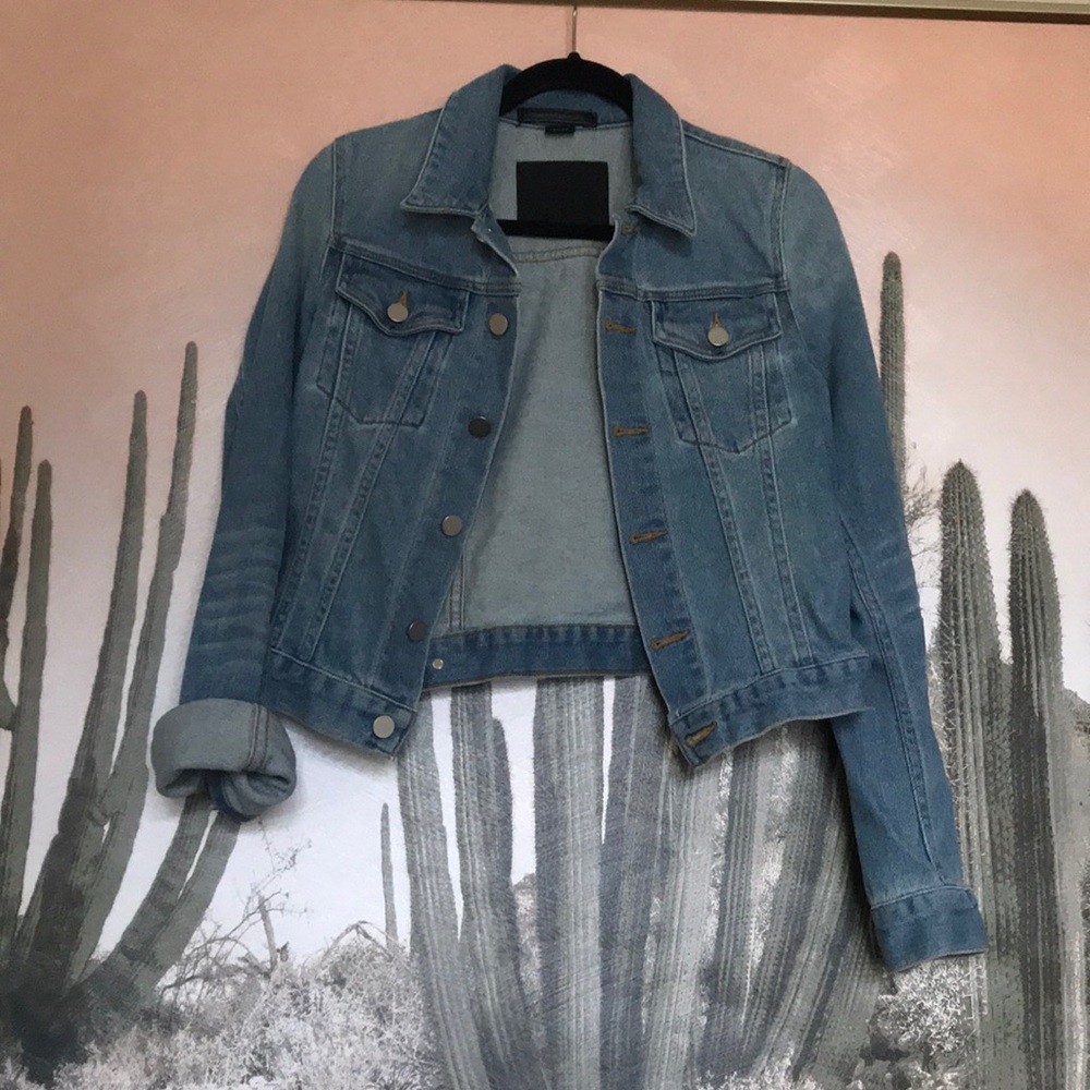 T by Alexander Wang jean jacket